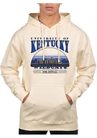 Uscape Kentucky Wildcats Mens White Stars Pullover Long Sleeve Hoodie