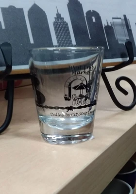 Dallas Ft Worth Dallas Icons Shot Glass