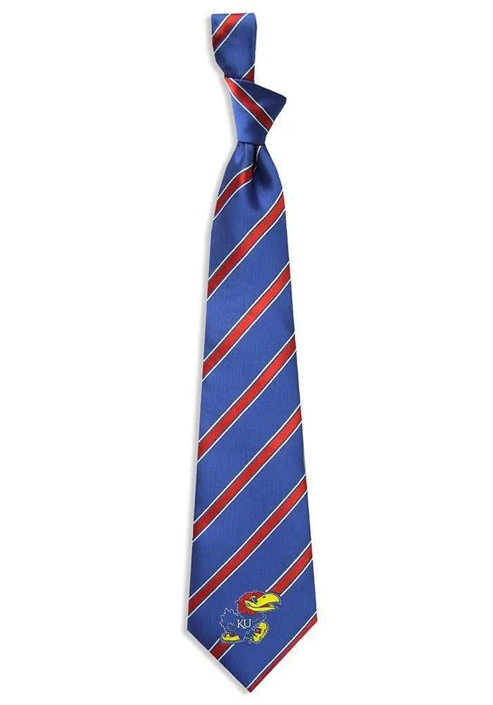 Kansas Jayhawks Woven Poly Mens Tie