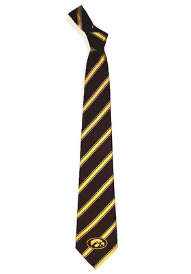 Iowa Hawkeyes Woven Poly 1 Mens Tie