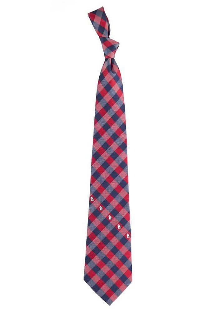 St Louis Cardinals Check Mens Tie