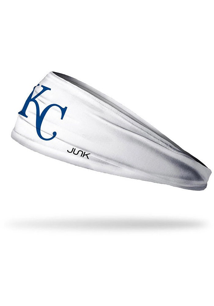 Kansas City Royals KC White Mens Headband