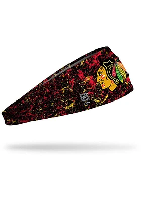 Chicago Blackhawks Splatter Mens Headband