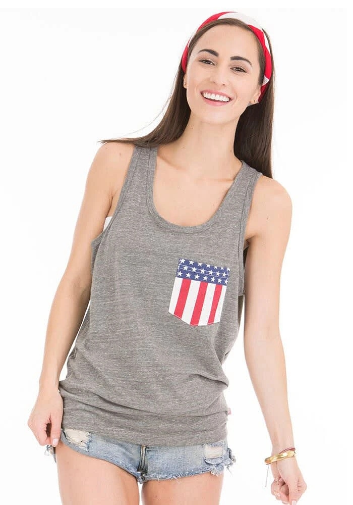Baylor Bears Womens Grey The Tyger Tank Top