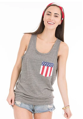 Baylor Bears Womens Grey The Tyger Tank Top