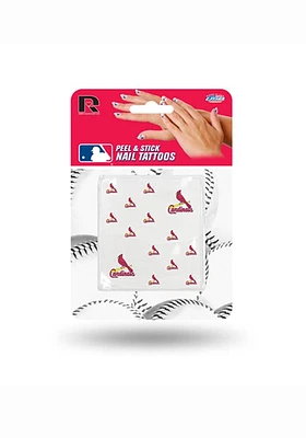 St Louis Cardinals Peel and Stick Nail Tattoo