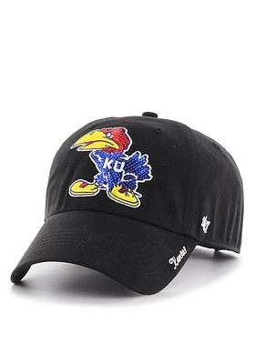 47 Kansas Jayhawks Sparkle Womens Adjustable Hat