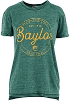 Pressbox Baylor Bears Womens Green Ella Seal Short Sleeve T-Shirt