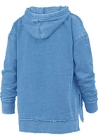 Pressbox Kansas Jayhawks Womens Blue Marni Hooded Sweatshirt