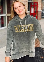 Pressbox Missouri Tigers Womens Black Marni Hooded Sweatshirt