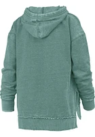 Pressbox Michigan State Spartans Womens Green Marni Design Style Hooded Sweatshirt
