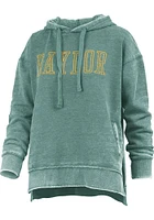 Pressbox Baylor Bears Womens Green Marni Hooded Sweatshirt