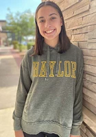 Pressbox Baylor Bears Womens Green Marni Hooded Sweatshirt