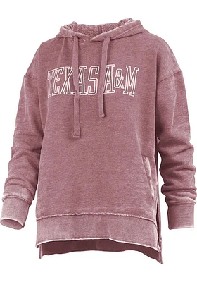 Pressbox Texas A&M Aggies Womens Maroon Marni Hooded Sweatshirt