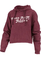 Pressbox Texas A&M Aggies Womens Maroon California Dreaming Hooded Sweatshirt