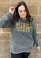 Pressbox Wichita State Shockers Womens Black Marni Hooded Sweatshirt