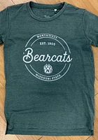 Pressbox Northwest Missouri State Bearcats Womens Green Ella Seal Short Sleeve T-Shirt