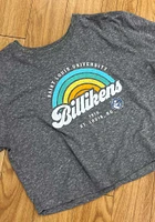 Pressbox Saint Louis Billikens Womens Grey Sunrise Script Short Sleeve T-Shirt