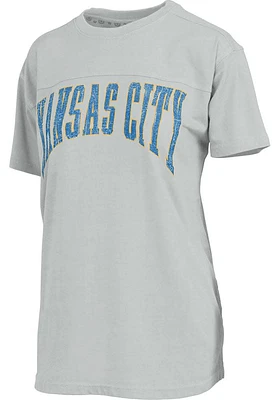 Pressbox Kansas City Womens Wordmark Short Sleeve T-Shirt