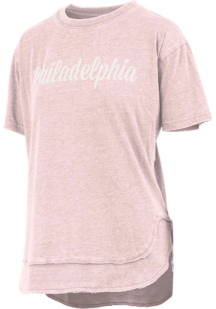 Pressbox Philadelphia Womens Script Short Sleeve T-Shirt
