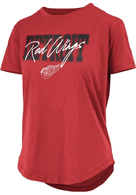 Detroit Red Wings Womens Classic Short Sleeve T-Shirt