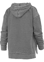 Pressbox Ball State Cardinals Womens Black Burnout Marni Hooded Sweatshirt