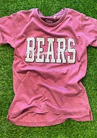Pressbox Missouri State Bears Womens Maroon Burnout Everest Short Sleeve T-Shirt