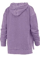 Pressbox LSU Tigers Womens Purple Burnout Marni Hooded Sweatshirt