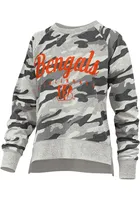 Cincinnati Bengals Womens Green Oakland Crew Sweatshirt