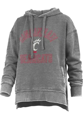 Pressbox Cincinnati Bearcats Womens Black Marni Hooded Sweatshirt