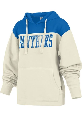Pressbox Pitt Panthers Womens White Chicago Hooded Sweatshirt