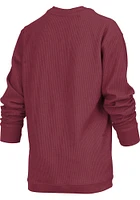 Pressbox Texas A&M Aggies Womens Maroon Surf LS Tee