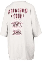 Pressbox Texas A&M Aggies Womens Ivory RNR Short Sleeve T-Shirt