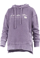 Pressbox Iowa Womens Purple Prairie Hooded Sweatshirt