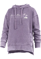 Pressbox Kentucky Womens Purple Prairie Hooded Sweatshirt