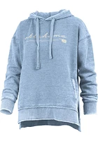 Pressbox Oklahoma Womens Light Blue Prairie Hooded Sweatshirt
