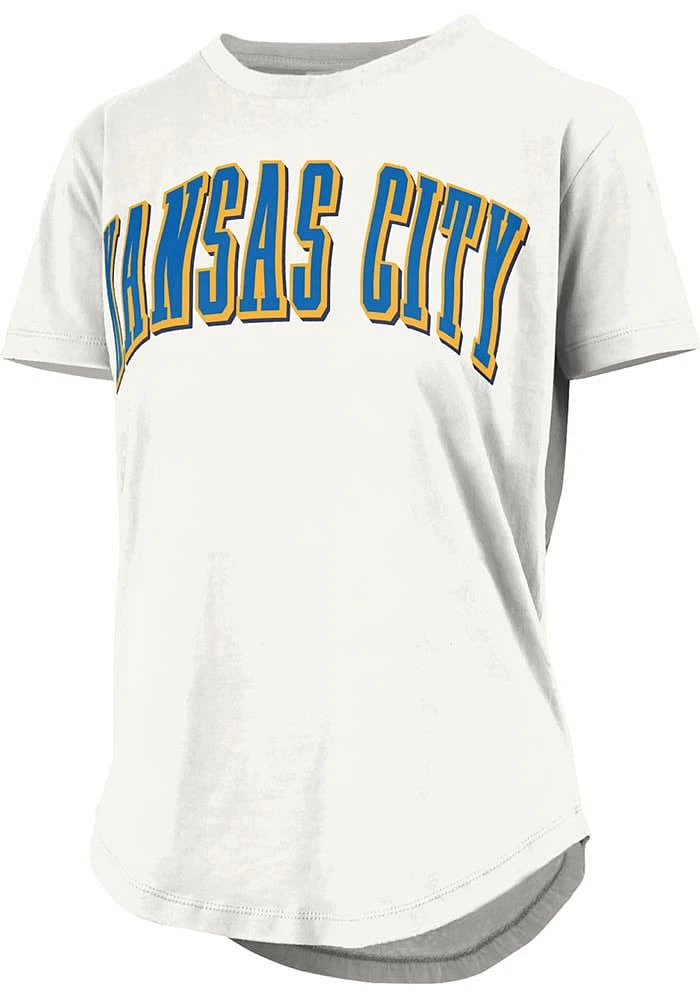 Pressbox Kansas City Womens White Michelin Short Sleeve T-Shirt