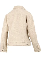 Pressbox West Virginia Mountaineers Womens Brown Yeti Light Weight Jacket