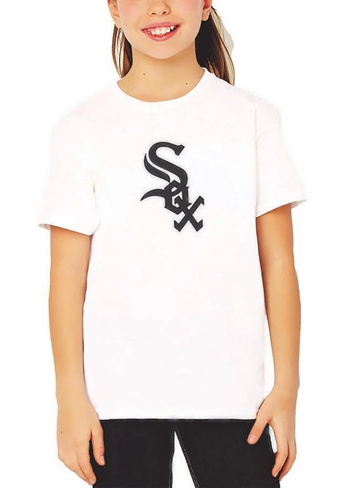 Chicago White Sox Youth Primary Logo Short Sleeve T-Shirt