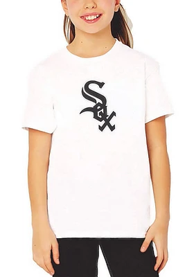 Chicago White Sox Youth Primary Logo Short Sleeve T-Shirt
