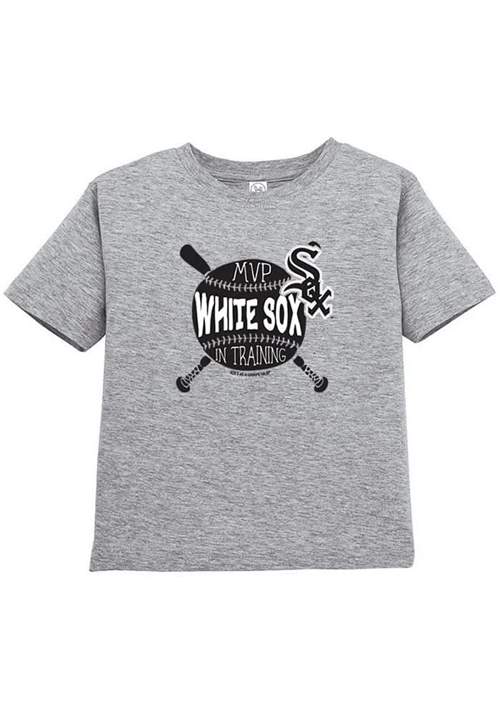 Chicago White Sox Toddler Grey MVP Training Short Sleeve T-Shirt
