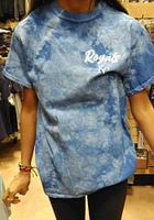 Kansas City Royals Womens Blue Dye Pattern Short Sleeve T-Shirt