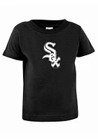 Chicago White Sox Infant Primary Logo Short Sleeve T-Shirt Black