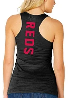 Cincinnati Reds Womens Black Multi Tank Top