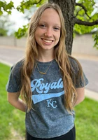 Kansas City Royals Womens Light Blue Mineral Short Sleeve T-Shirt
