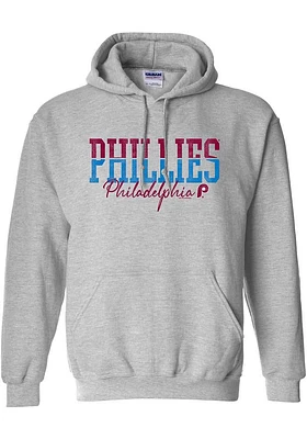 Philadelphia Phillies Womens Gildan Hooded Sweatshirt