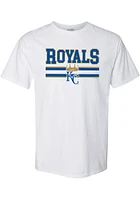 Kansas City Royals Womens White Universal Fit Short Sleeve T-Shirt