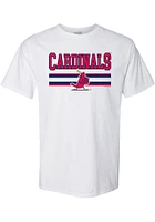 St Louis Cardinals Womens White Unisex Short Sleeve T-Shirt