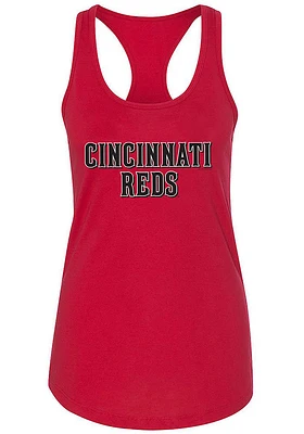 Cincinnati Reds Womens Ideal Tank Top