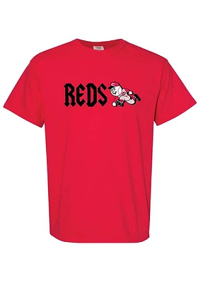 Cincinnati Reds Womens Red CC Short Sleeve T-Shirt